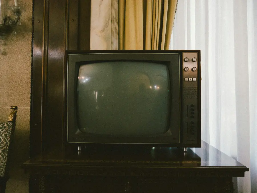 an old television